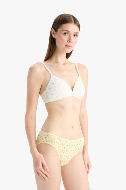 Fall in Love Patterned 3 Piece Slip Panties