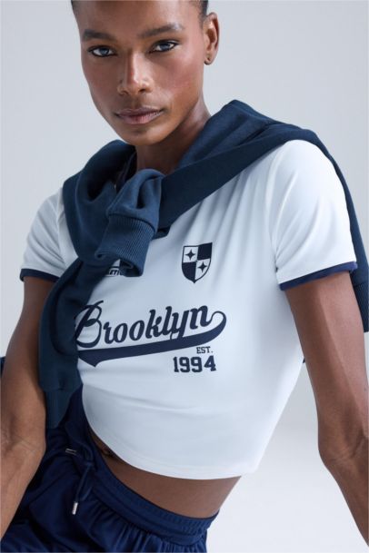 DeFactoFit Crop Top Sports T-Shirt