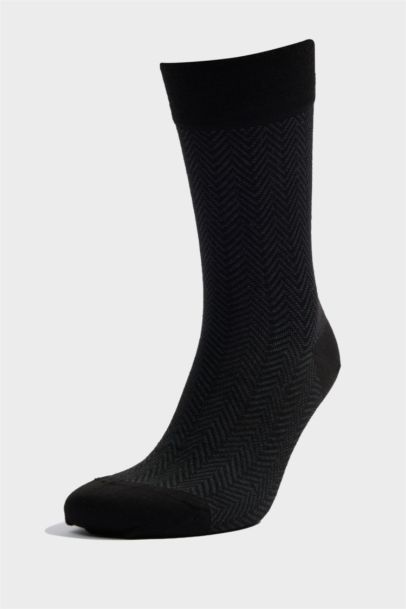 جوارب طويلة رجالي خفيف - قطعتين