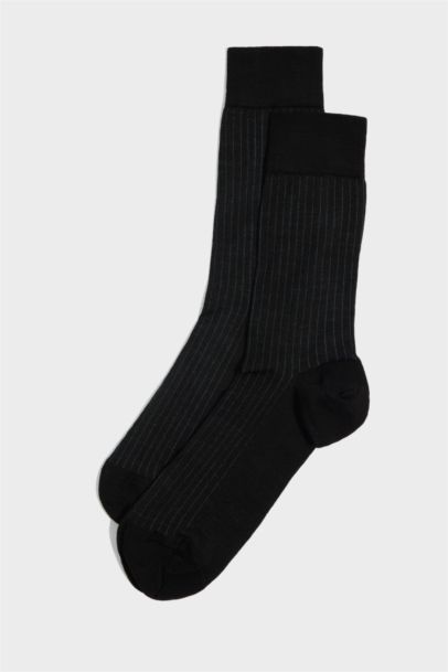 جوارب طويلة رجالي خفيف - قطعتين