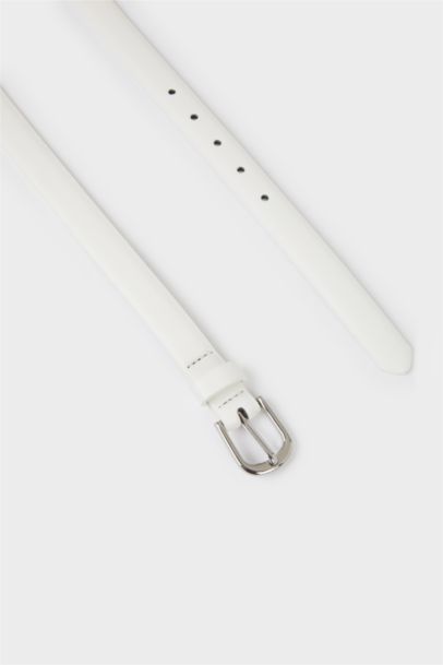 حزام نسائي جلد صناعي - 3 قطع