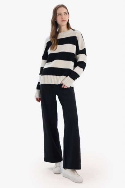 Pantalon de Jogging basique large à taille élastique