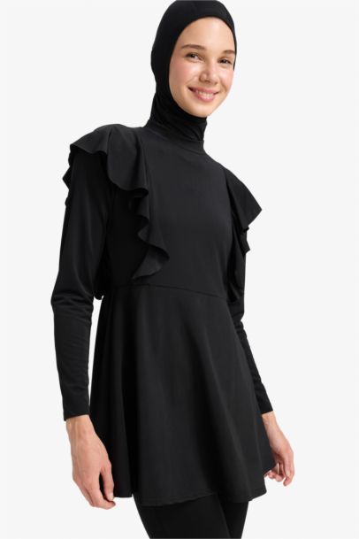 Ensemble Burkini modeste à séchage rapide Coupe régulière - 5 pièces