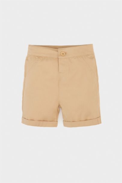 2'li Takım Kısa Kollu Gömlek Şort Erkek Bebek