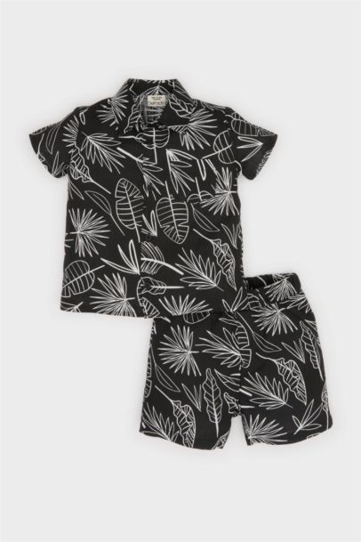 Ensemble Chemise et Short à motifs pour bébé garçon