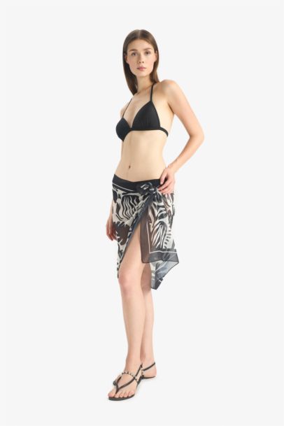 Fall in Love Regular Fit Chiffon Beachwear