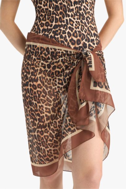 Fall in Love Regular Fit Chiffon Beachwear