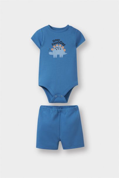 Ensemble Body imprimé dinosaure et Short pour  garçon