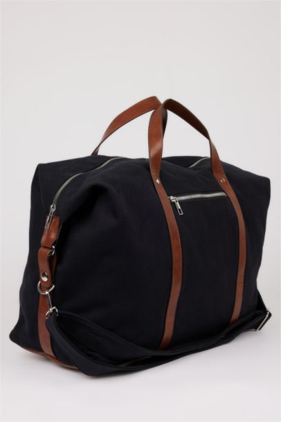 Erkek Kanvas Spor Ve Seyahat Çantası