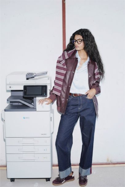 Relax Fit High Waist Straight Leg Jeans