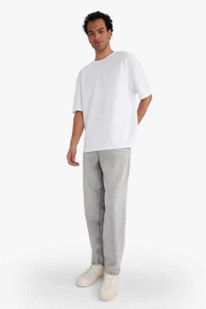 Jean droit Coupe décontractée