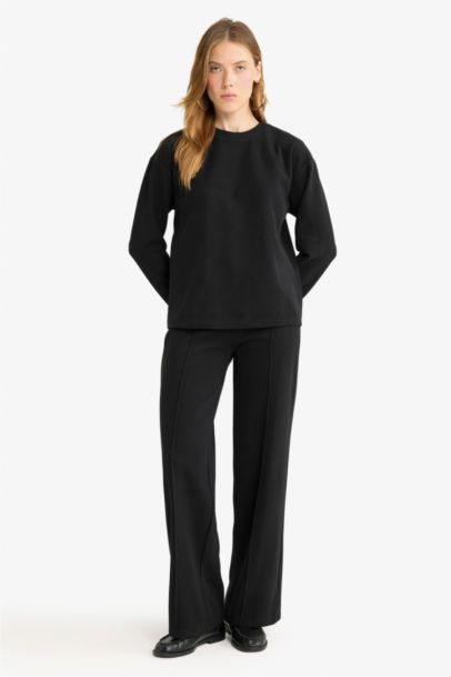 Straight Fit Trousers