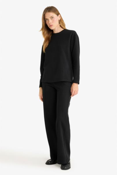 Straight Fit Trousers