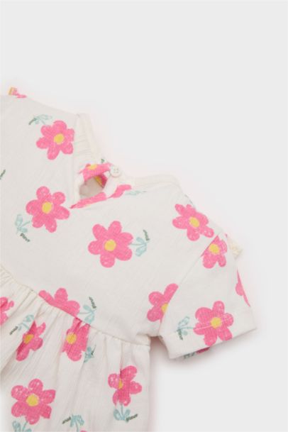 سيت بيبي بناتي فلورال - قطعتين