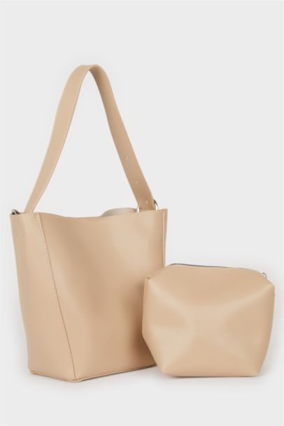 Woman Faux Leather Shoulder Bag