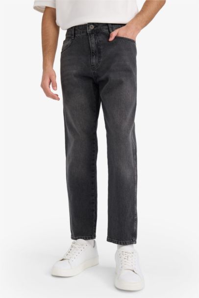 بنطلون جينز 90’S سليم فيت برجل ضيقة