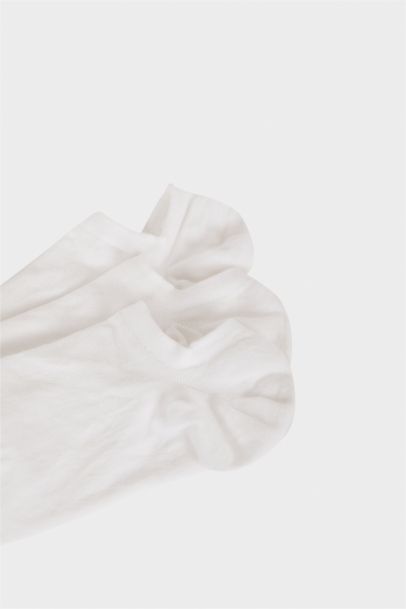 جوارب نسائية من قطن - 3 قطع