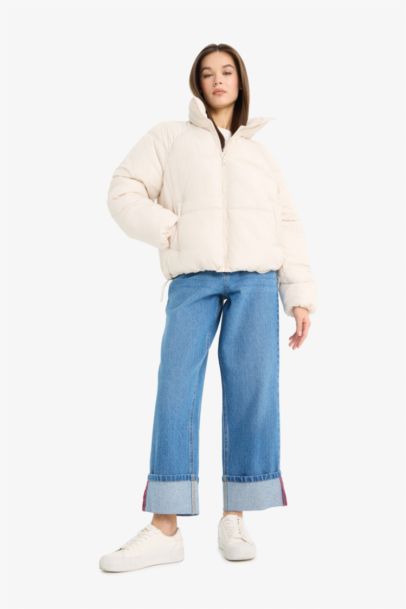 Waterproof Regular Fit Puffer Jacket