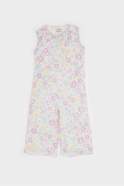 جمبسوت بناتي فلورال منقوش