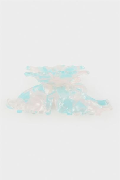 Woman Butterfly Motif Hair Clip