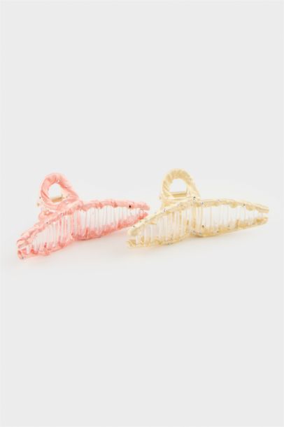 Woman 2 Piece Latch Hair Clips