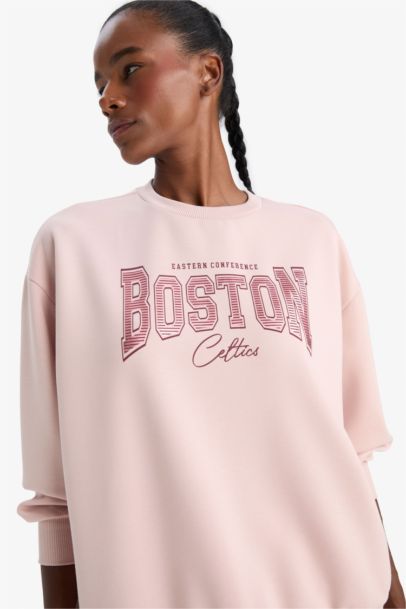 Sweatshirt de sport NBA BC oversize en tissu scuba de DeFactoFit