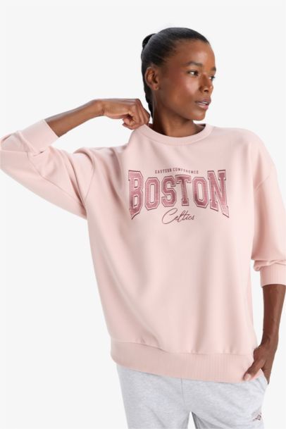 Sweatshirt de sport NBA BC oversize en tissu scuba de DeFactoFit