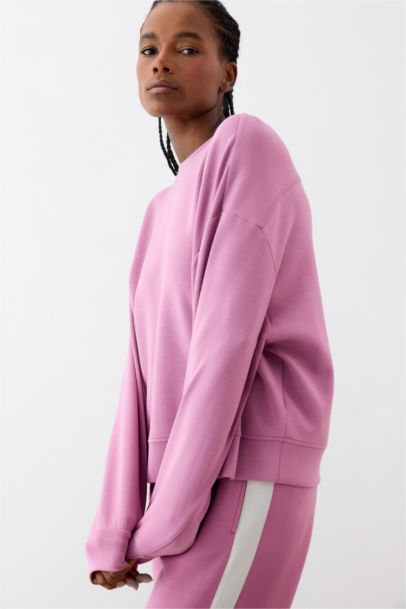 DeFactoFit Oversize Fit Ultra Soft Sweatshirt