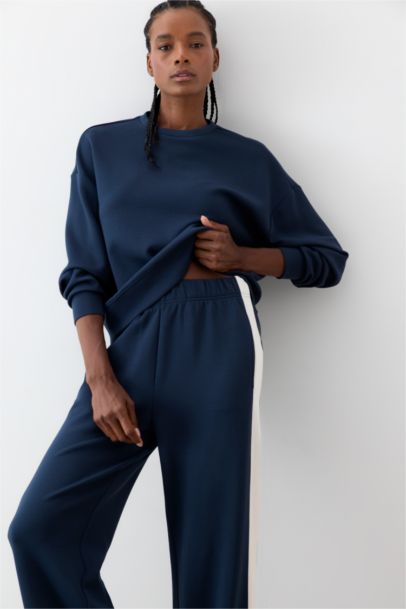 DeFactoFit Oversize Fit Modal Ultra Soft Sweatshirt