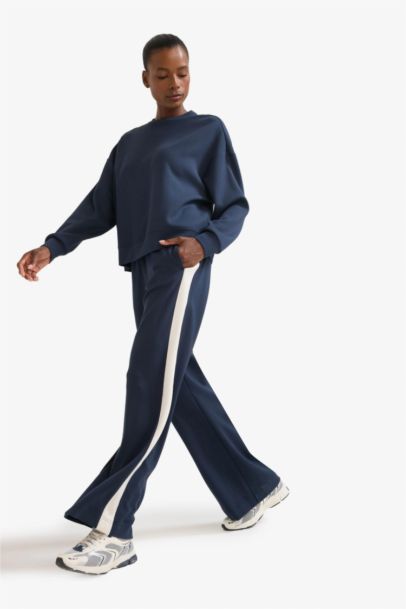 Pantalon large droit en modal soft touch de DeFactoFit