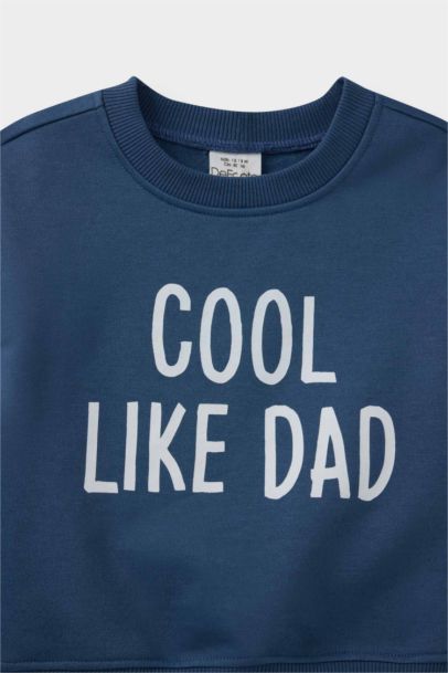 Baby Boy Printed Sweatshirt Sweatpants 2 Piece Set