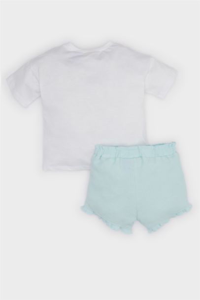 Ensemble T-shirt imprimé Frozen et Short pour bébé fille