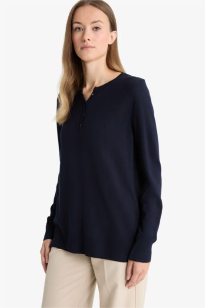 Regular Fit V-Neck Pullover