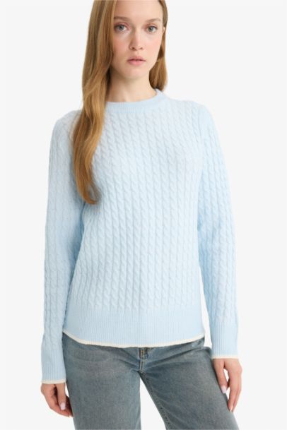 Regular Fit Crew Neck Pullover