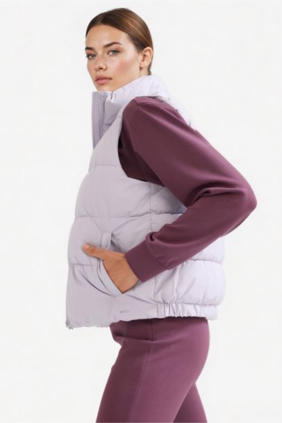 DeFactoFit Regular Fit Zippered Sports Waterproof Puffer Vest