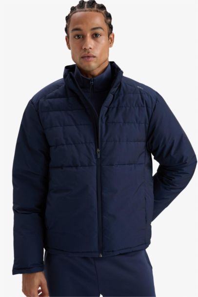 DeFactoFit Regular Fit Zippered Waterproof Puffer Jacket