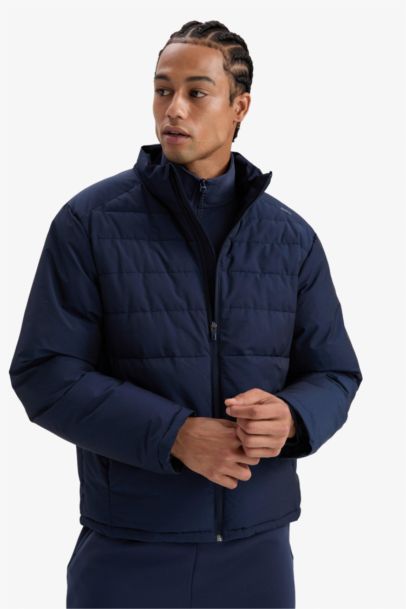 DeFactoFit Regular Fit Zippered Waterproof Puffer Jacket
