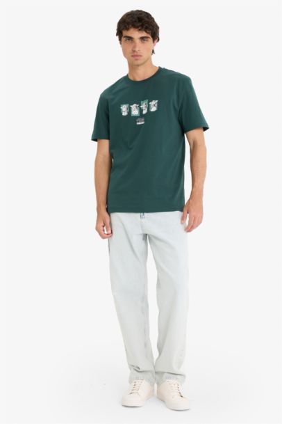 Cotton Star Wars-Mandalorian Regular Fit T-Shirt