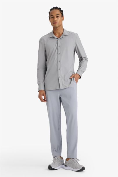 DeFactoFit Slim Fit Long Sleeve Shirt