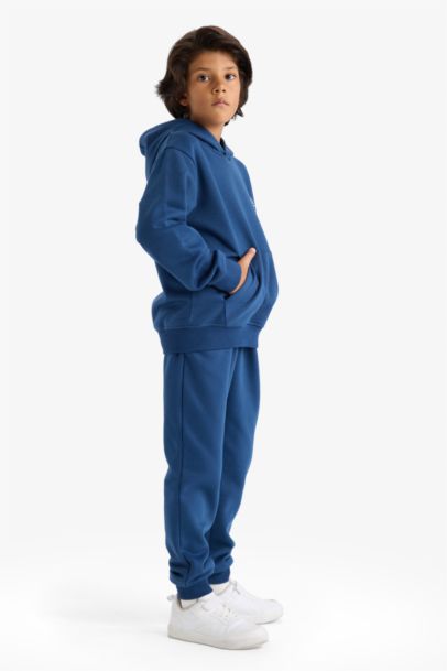 Boy Elastic Waist Printed Sweatpants