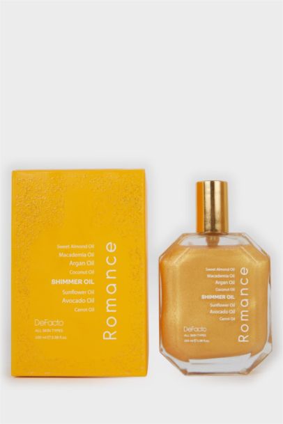 Kadın DeFacto Shımmer Romance Floral - Fruity 100 ml Parıltılı Vücut Yağı