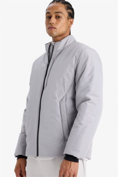 DeFactoFit Slim Fit Zippered Waterproof Puffer Jacket
