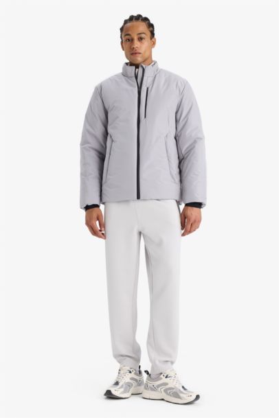 DeFactoFit Slim Fit Zippered Waterproof Puffer Jacket