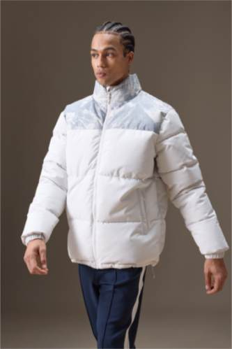 Водонепроницаемая, ветрозащитная оверсайз куртка DeFactoFit на молнии.