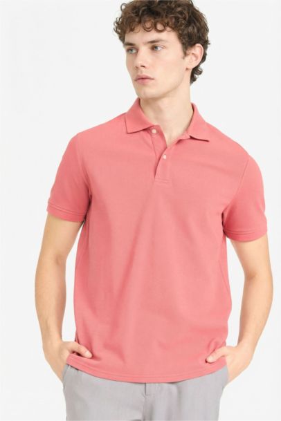 Man Short Sleeve Polo T-Shirt