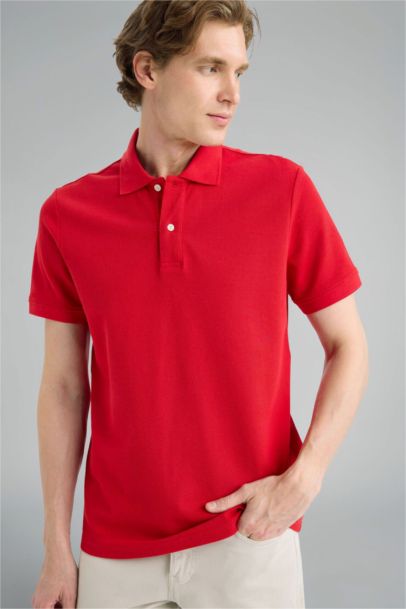 Man Short Sleeve Polo T-Shirt