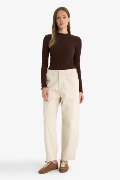 Fitilli Kaşkorse Uzun Kollu Tunik