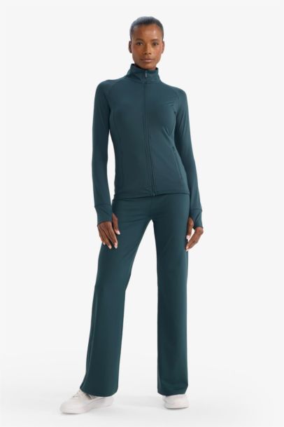 Wide Leg Shaping High Waist Soft Touch Sports Sweatpants