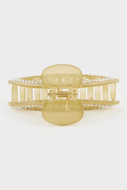 Woman Stoned Hair Clips