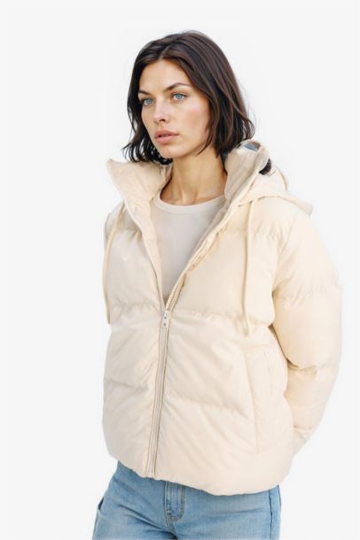 Standard Fit Hooded Zippered Pocket Puffer Jacket